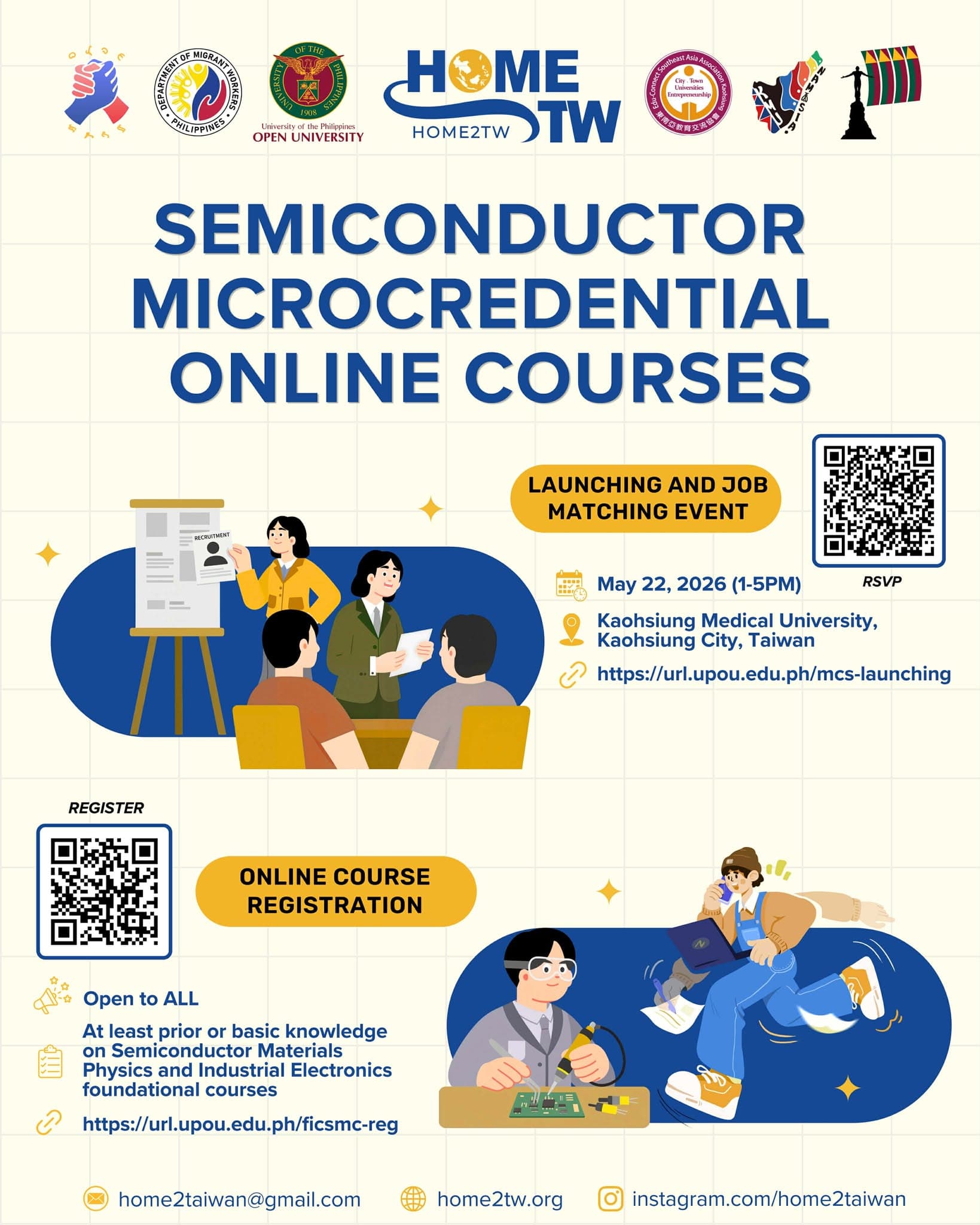 𝗢𝗣𝗣𝗢𝗥𝗧𝗨𝗡𝗜𝗧𝗬 for Filipino Students and Workers in Taiwan